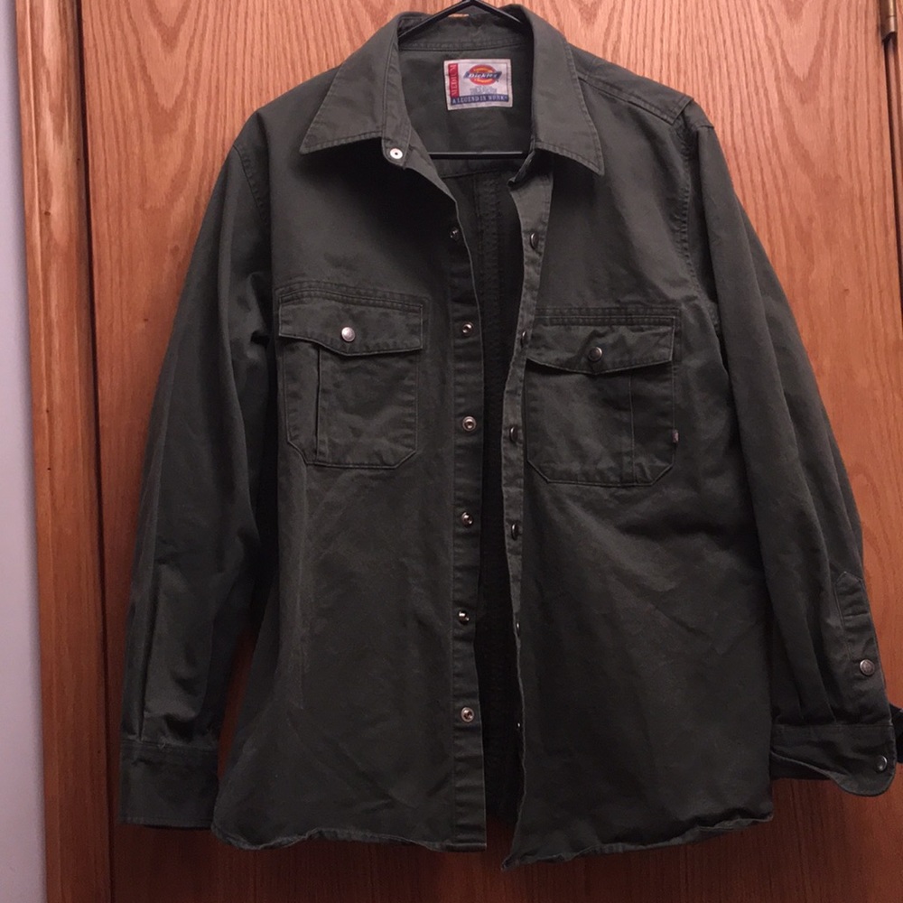 Dickies heavy cotton work shirt